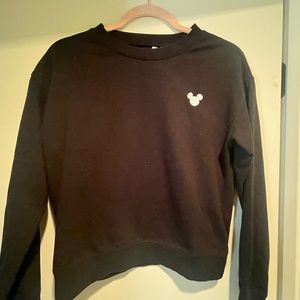 H&M Sweatshirt with Mickey Mouse Emblem